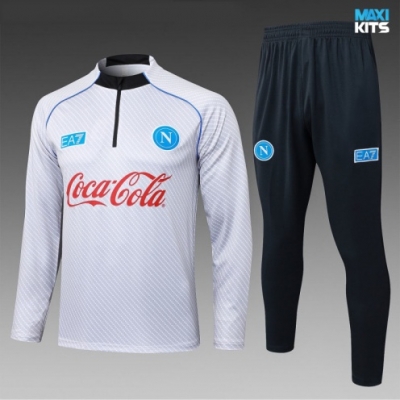 Chandal Napoli Niño 2025/26 Blanco