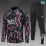 Chandal PSG Niño 2025/26 negro/Rosa