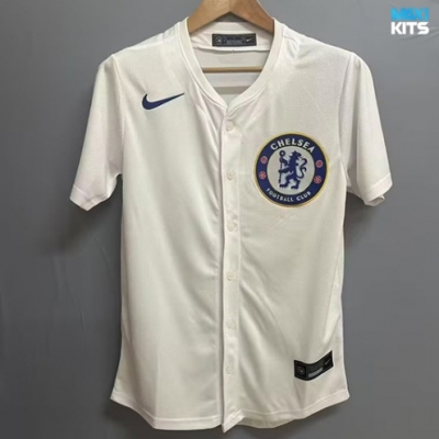 Camiseta futbol Chelsea baseball Blanco 2025/26