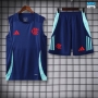 Camiseta futbol Entrenamiento Sin Mangas Flamengo + Pantalón Corto 2025/26 Azul marino/Azul