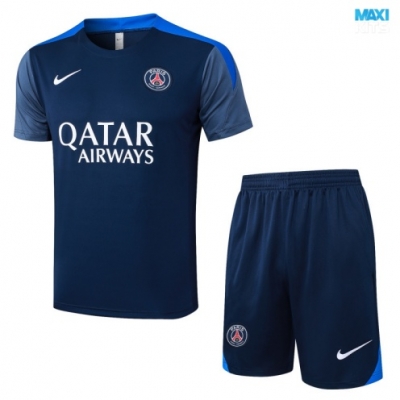 Camiseta futbol PSG + Pantalón Corto 2025/26 Azul marino/Azul