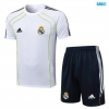Camiseta futbol Real Madrid + Pantalón Corto 2025/26 Blanco/Azul/verde