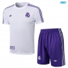 Camiseta futbol Real Madrid + Pantalón Corto 2025/26 Blanco/Violeta