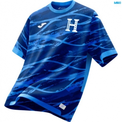 Maxikits Hacer Camiseta futbol Honduras Cuatro Azul 2026/27 por mayor