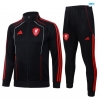 maxikits Chaqueta Chándal fútbol Liverpool Niño 2026/27 Negro Retro k254