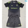 Camiseta futbol Boca Juniors Niño Portero Gris/Negro 2025/26