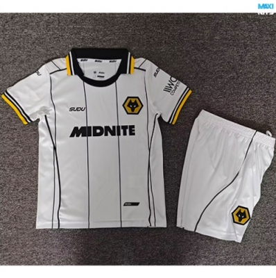 Maxikits Hacer Camiseta de futbol Wolverhampton Niño Segunda 2026/27 por mayor