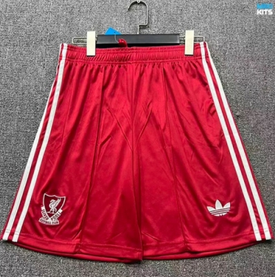 Maxikits Nuevas Camiseta futbol Pantalón Corto Liverpool Segunda Rojo 2026/27 por mayor