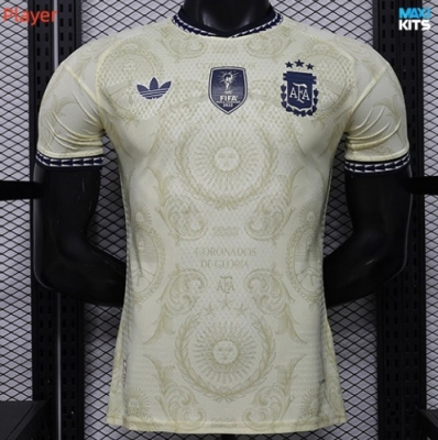 Camiseta de fútbol Versión Player Argentina especial Amarillo 2026/27