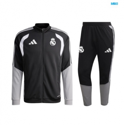 maxikits Chaqueta Chándal fútbol Real Madrid Niño 2026/27 Negro k300