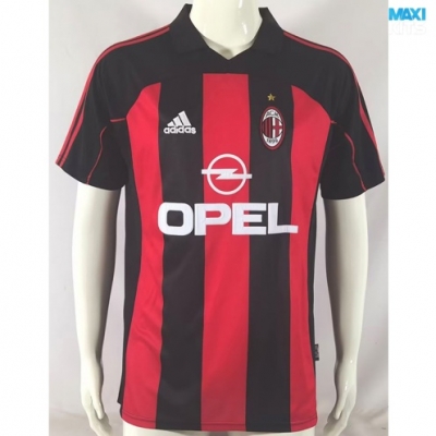 Camiseta futbol Retro AC Milan Primera 2001-02