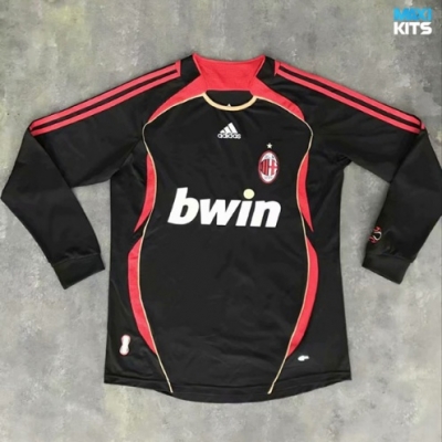 Camiseta futbol Retro AC Milan Tercera Manga Larga 2006