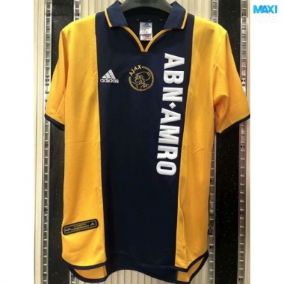 Camiseta futbol Retro Ajax Amarillo 2001