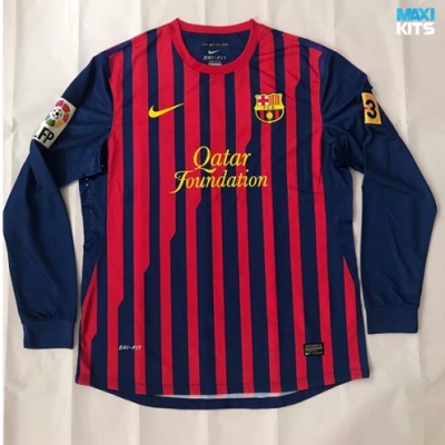 Camiseta futbol Retro Barcelona Primera Manga Larga 2011-2012