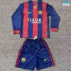 Camiseta futbol Retro Barcelona Niño Primera Manga Larga 2014-15