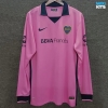 Camiseta futbol Retro Boca Juniors Rosa Manga Larga 2013-14