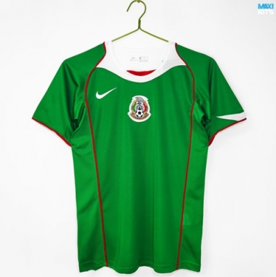 Maxikits Nuevas Camiseta de futbol Retro México Primera 2004 por mayor