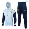 Chaqueta Chandal Con Capucha Francia 2024/25 azul claro