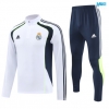 Chandal Real Madrid 2025/26 Blanco/Azul marino/Verde