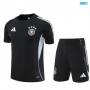 Camiseta futbol Alemania Niño + Pantalón Corto 2025/26 negro/Blanco