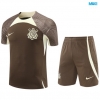 Camiseta futbol Corinthians + Pantalón Corto 2024/25 marrón