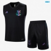 Camiseta futbol Entrenamiento Sin Mangas Flamengo + Pantalón Corto 2024/25 negro