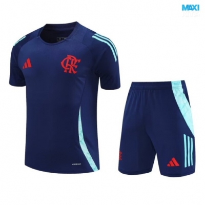 Camiseta futbol Flamengo Niño + Pantalón Corto 2025/26 Azul marino/verde
