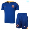 Camiseta futbol Países Bajos + Pantalón Corto 2024/25 azul