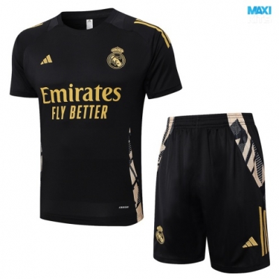 Camiseta futbol Real Madrid + Pantalón Corto 2024/25 negro
