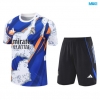 Camiseta futbol Real Madrid + Pantalón Corto 2025/26 Blanco/negro/Azul
