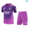 Camiseta futbol Real Madrid goalkeeper + Pantalón Corto 2025/26 Violeta/Blanco