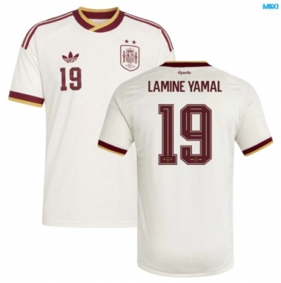 Maxikits Ofertas Camiseta futbol Espana Segunda Lamine Yamal 2 estrellas 2026/27 por mayor