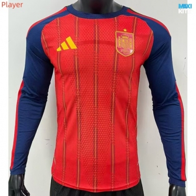 Camiseta futbol Versión Player España Primera Manga larga 2026/27