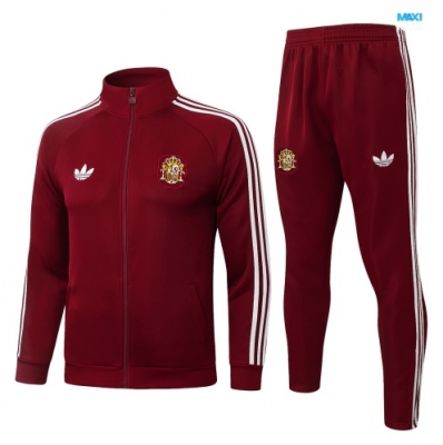 maxikits Chaqueta Chándal fútbol España 2026/27 Rojo k81