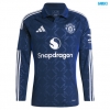 Camiseta futbol Manchester United Segunda Manga Larga 2024/25