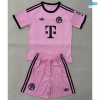 Camiseta futbol Bayern Munich Niño Portero Rosa 2025/26