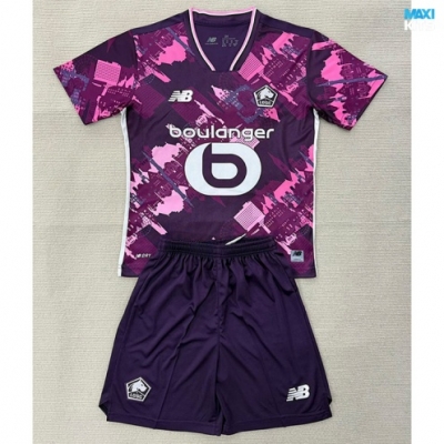 Camiseta futbol Lille OSC Cuatro Niño 2025/26