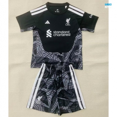 maxikits Camiseta de futbol Liverpool Niño Portero negro 2026/27