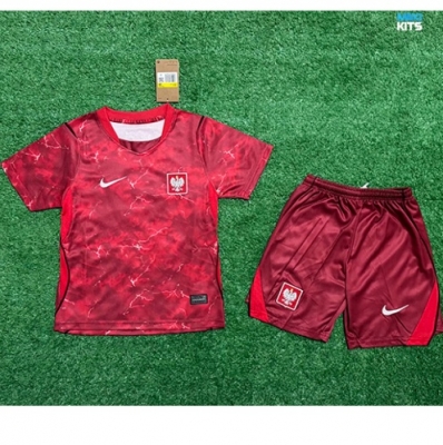 maxikits Camiseta de futbol Polonia Niño Segunda 2026/27