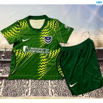 Maxikits Hacer Camiseta de futbol Portsmouth F.C Niño Portero 2026/27 por mayor