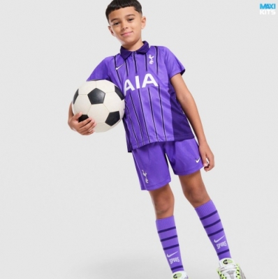 Maxikits Nuevas Camiseta de futbol Tottenham Hotspur Niño Tercera 2026/27 por mayor