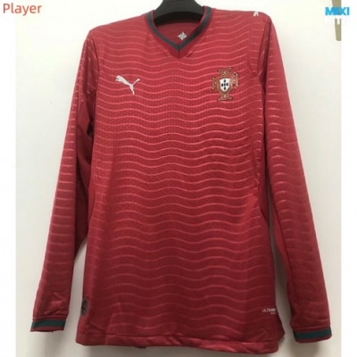 Camiseta futbol Versión Player Portugal Primera Manga larga 2026/27