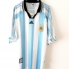 Camiseta futbol Retro Coupe du Monde Argentina Primera 1998