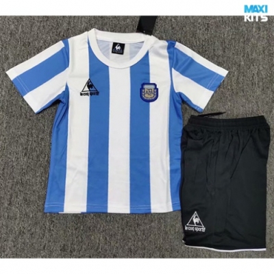 Camiseta futbol Retro Argentina Niño Primera 1986