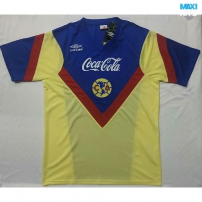 Camiseta futbol Retro CF América Amarillo 1988