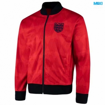 Camiseta futbol Retro Inglaterra Chaqueta Rojo 1990