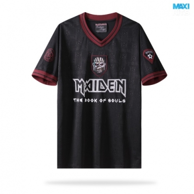Camiseta futbol Retro Iron Maiden 2016