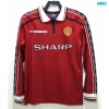 Camiseta futbol Retro Manchester United Primera Manga Larga 1998