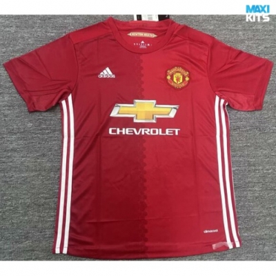 Camiseta futbol Retro Manchester United Primera 2016-17