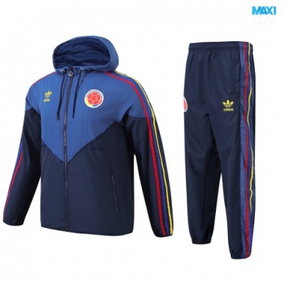Chaqueta Cortavientos Colombia 2024/25 Azul